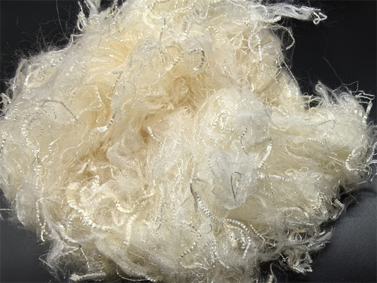 PPS Serat Polyphenylene Sulfide Kekerasan Tinggi Semi Kristalin