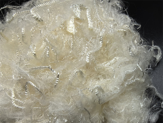PPS Serat Polyphenylene Sulfide Kekerasan Tinggi Semi Kristalin